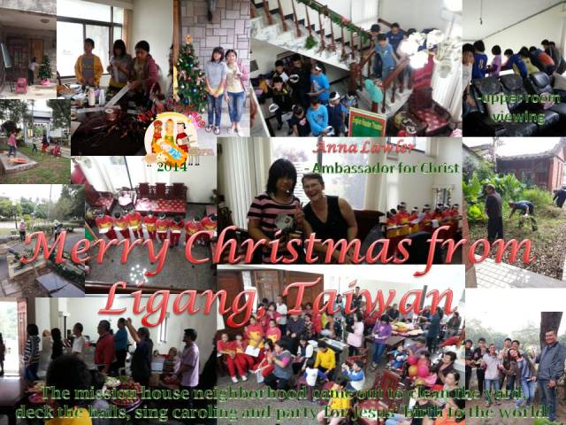 Anna Lawler Christmas in Taiwan