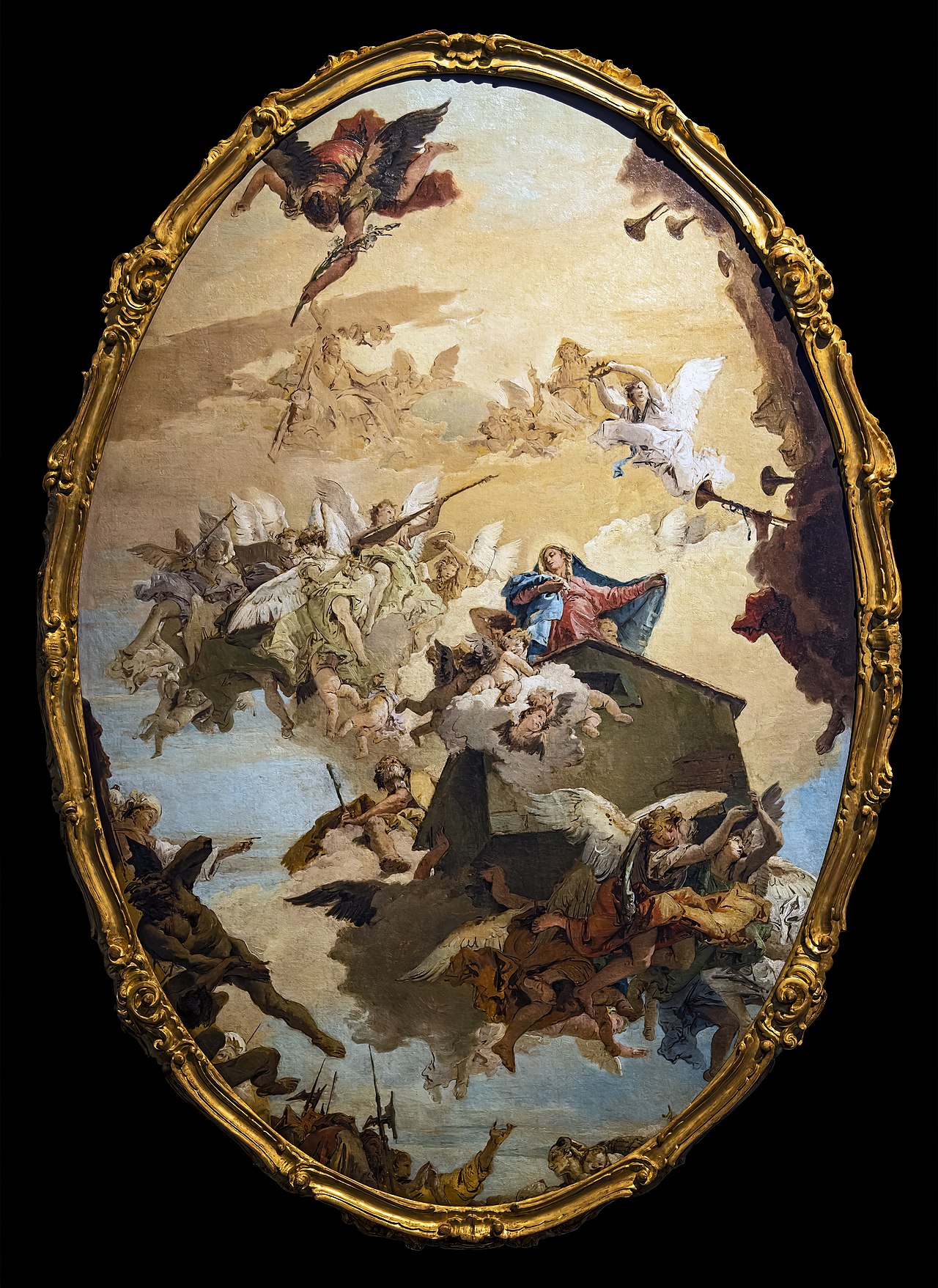Santa Maria_-_Trasporto_della_Santa_Casa_di_Loreto_by_Giambattista_Tiepolo