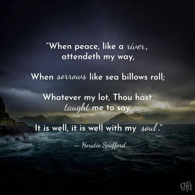 it is well with my soul